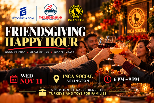 🍂 FRIENDSGIVING HAPPY HOUR 🍷